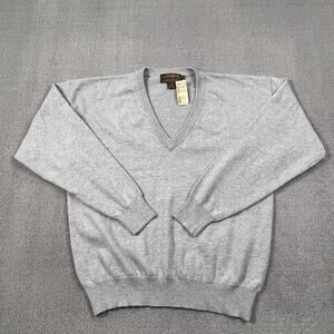 Vintage Eddie Bauer Sweater Adult Medium Gray Long Sleeve Casual Outdoor Men's